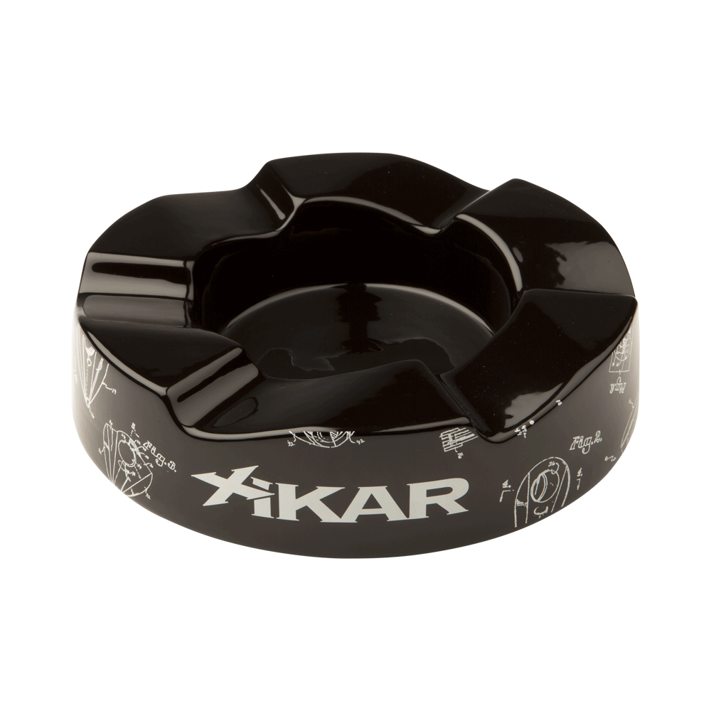 Cigar Ashtrays Wave Black Xikar Ashtray